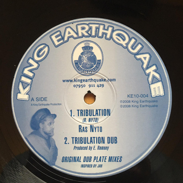 Ras Nyto - Tribulation / Waht A Joy | King Earthquake (KE10-004) - main