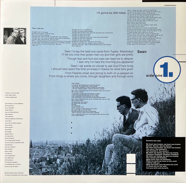 The Proclaimers - Sunshine On Leith [Vinyl] | Parlophone Records Ltd. (0190295784416) - 3