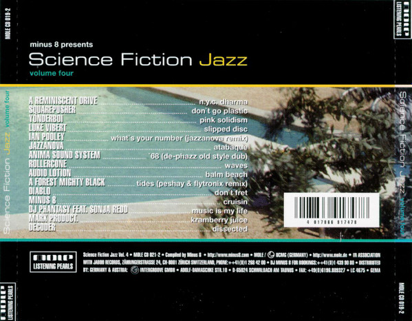 Minus 8 - Science Fiction Jazz Volume Four | Mole Listening Pearls (MOLE CD 019-2) - 2