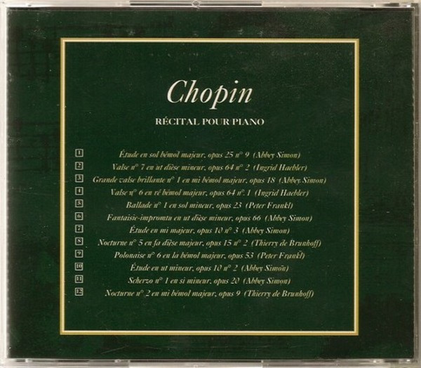 Frédéric Chopin - Récital Pour Piano | Marshall Cavendish (MC-003) - 2