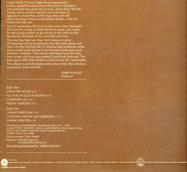 Grand Funk Railroad - Survival | Capitol Records (SW-764) - 2 Grand Funk Railroad - Survival | Capitol Records (SW-764) - 2