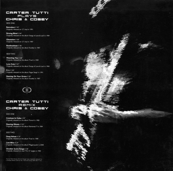 Carter Tutti - Carter Tutti Plays Chris & Cosey + Carter Tutti Remix Chris & Cosey | Conspiracy International (CTILP012014) - 3