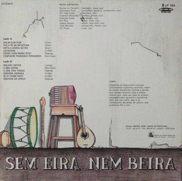 Sem Eira Nem Beira - Cantar Antigo | Metro-Som (LP 190) - 2 Sem Eira Nem Beira - Cantar Antigo | Metro-Som (LP 190) - 2