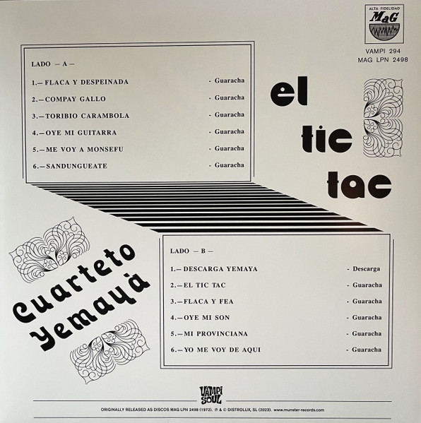 Cuarteto Yemaya - El Tic Tac | Vampi Soul (VAMPI 294) - 2 Cuarteto Yemaya - El Tic Tac | Vampi Soul (VAMPI 294) - 2