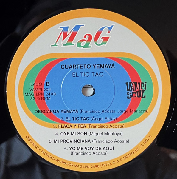 Cuarteto Yemaya - El Tic Tac | Vampi Soul (VAMPI 294) - 4 Cuarteto Yemaya - El Tic Tac | Vampi Soul (VAMPI 294) - 4