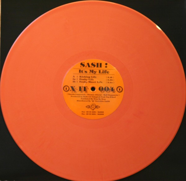 Sash! - It's My Life | X-IT Records (X-IT 004) - 3