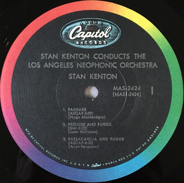 Stan Kenton Conducts The Los Angeles Neophonic Orchestra - Stan Kenton Conducts The Los Angeles Neophonic Orchestra | Capitol Records (MAS 2424) - 4