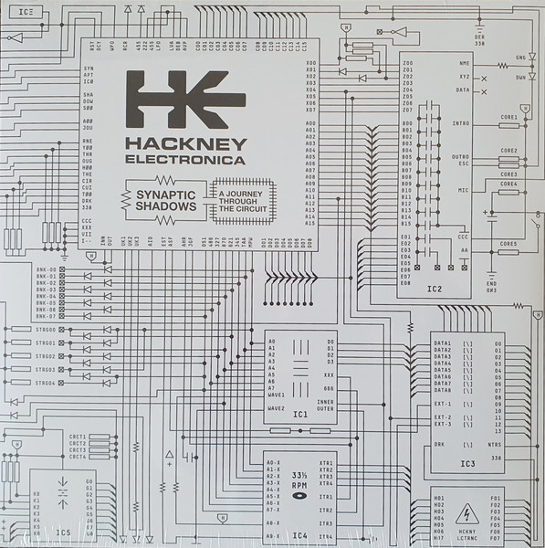 Hackney Electronica - Synaptic Shadows: A Journey Through The Circuit | Dark Entries (DE-338)