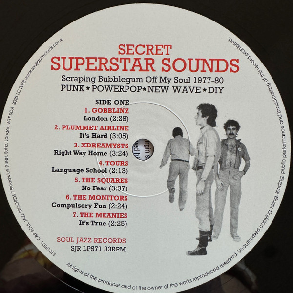 Various - Secret Superstar Sounds: Scraping Bubblegum Off My Soul 1977-80 | Soul Jazz Records (SJRLP 571) - 3 Various - Secret Superstar Sounds: Scraping Bubblegum Off My Soul 1977-80 | Soul Jazz Records (SJRLP 571) - 3