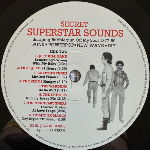 Various - Secret Superstar Sounds: Scraping Bubblegum Off My Soul 1977-80 | Soul Jazz Records (SJRLP 571) - 4 Various - Secret Superstar Sounds: Scraping Bubblegum Off My Soul 1977-80 | Soul Jazz Records (SJRLP 571) - 4