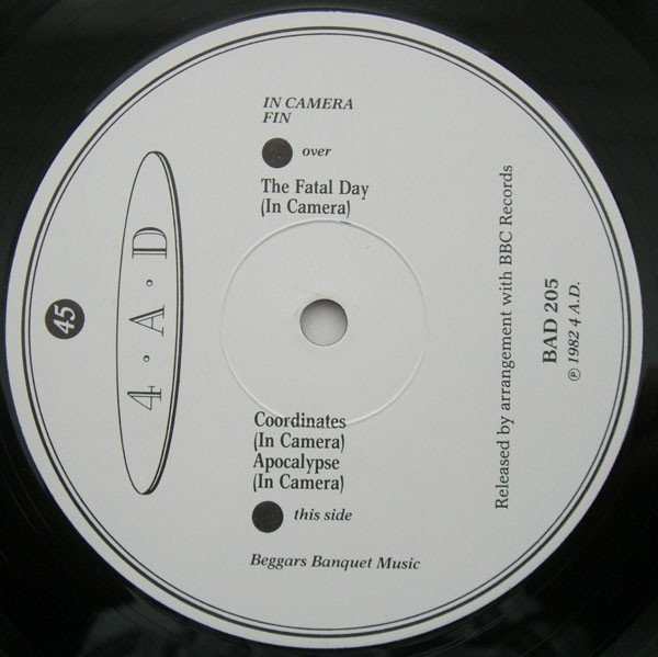 In Camera - Fin | 4AD (BAD 205) - 3