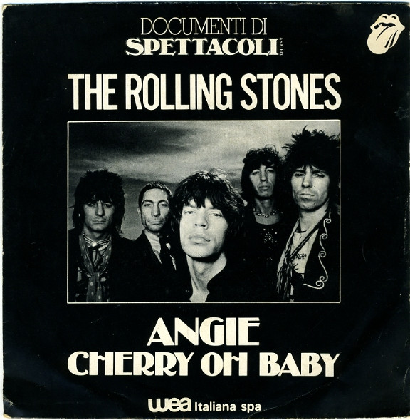 The Rolling Stones - Angie / Cherry Oh Baby | Rolling Stones Records (PROMO 006) - main