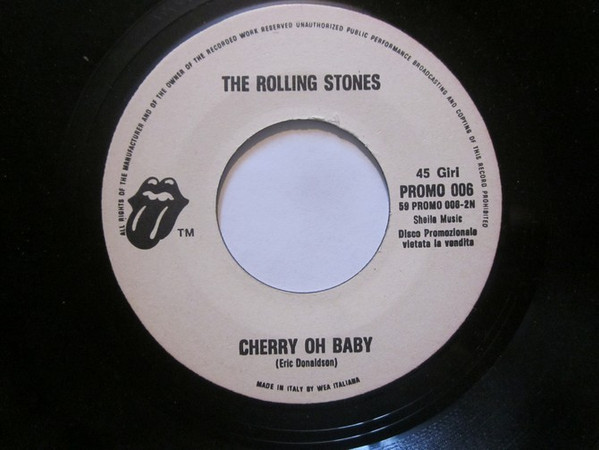 The Rolling Stones - Angie / Cherry Oh Baby | Rolling Stones Records (PROMO 006) - 4