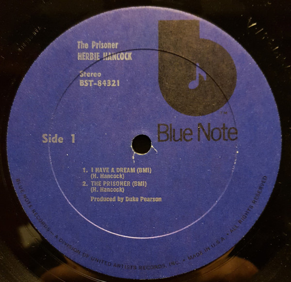 Herbie Hancock - The Prisoner | Blue Note (BST 84321) - 3 Herbie Hancock - The Prisoner | Blue Note (BST 84321) - 3