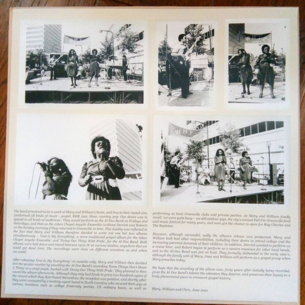 Al-Dos Band - Doing Our Thing With Pride | Kalita Records (KALITA LP006) - 4