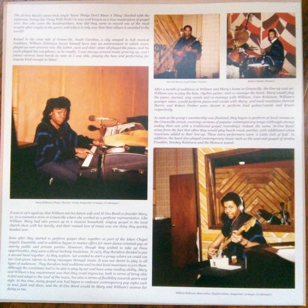 Al-Dos Band - Doing Our Thing With Pride | Kalita Records (KALITA LP006) - 3