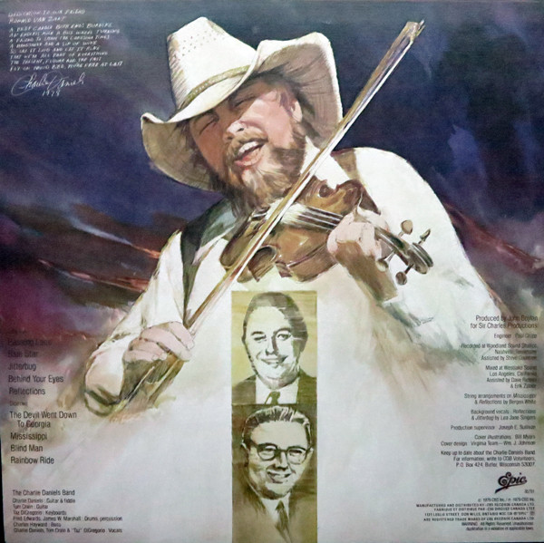 The Charlie Daniels Band - Million Mile Reflections | Epic (JE 35751) - 2 The Charlie Daniels Band - Million Mile Reflections | Epic (JE 35751) - 2