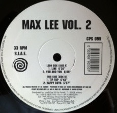 Max Lee - Max Lee Vol. 2 | Irma Records (CPS 099) - main