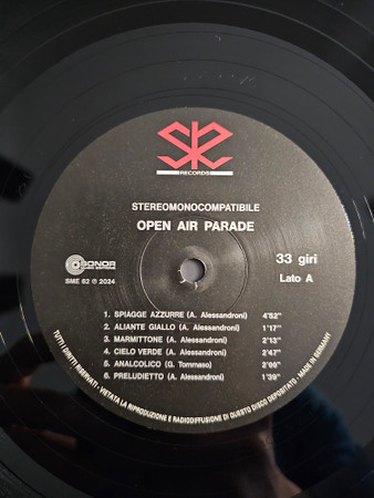 Alessandro Alessandroni - Open Air Parade | Sonor Music Editions (SME 62) - 4 Alessandro Alessandroni - Open Air Parade | Sonor Music Editions (SME 62) - 4