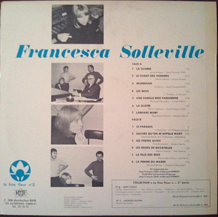 Francesca Solleville - Francesca Solleville | La Fine Fleur (C 504) - 2 Francesca Solleville - Francesca Solleville | La Fine Fleur (C 504) - 2