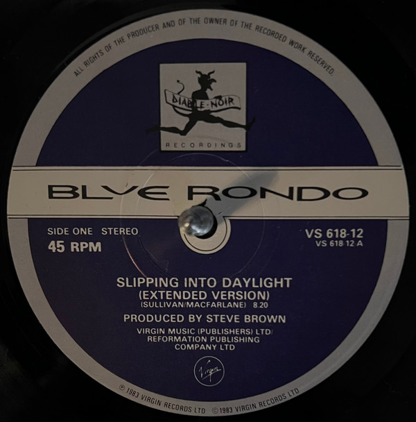 Blue Rondo À La Turk - Slipping Into Daylight | Virgin (VS 618-12) - 3 Blue Rondo À La Turk - Slipping Into Daylight | Virgin (VS 618-12) - 3