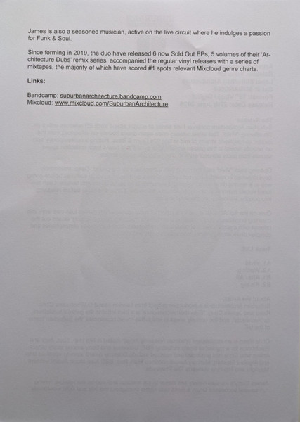 Suburban Architecture - Vivid E.P. | Suburban Architecture (SUBARC007) - 3