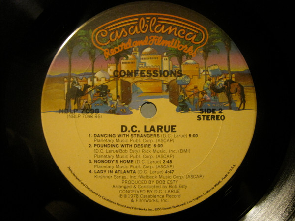 D.C. LaRue - Confessions | Casablanca (NBLP 7098) - 3 D.C. LaRue - Confessions | Casablanca (NBLP 7098) - 3