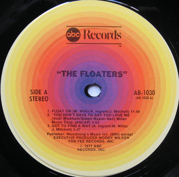 The Floaters - The Floaters | ABC Records (AB-1030) - 3