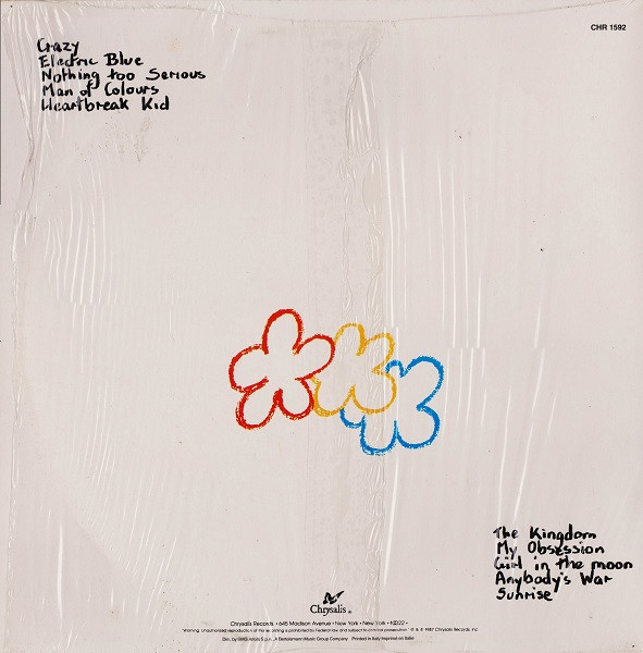 Icehouse - Man Of Colours | Chrysalis (CHR 1592) - 2 Icehouse - Man Of Colours | Chrysalis (CHR 1592) - 2