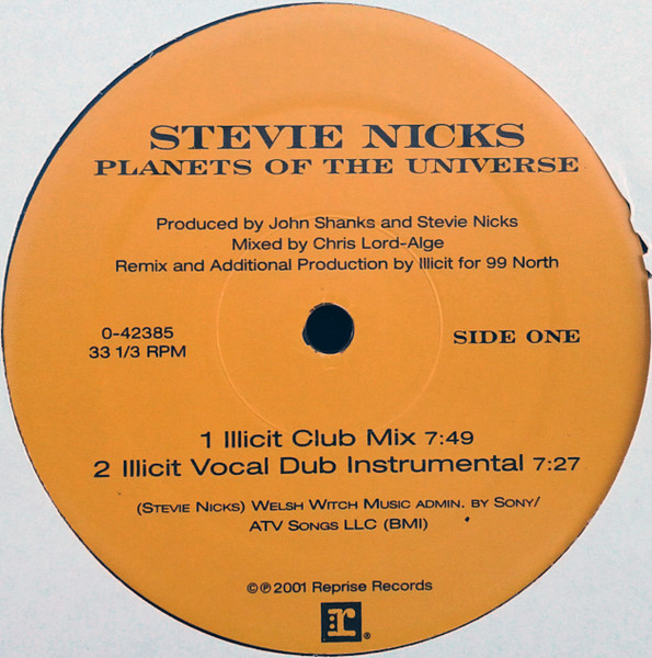Stevie Nicks - Planets Of The Universe | Reprise Records (0-42385) - 2 Stevie Nicks - Planets Of The Universe | Reprise Records (0-42385) - 2