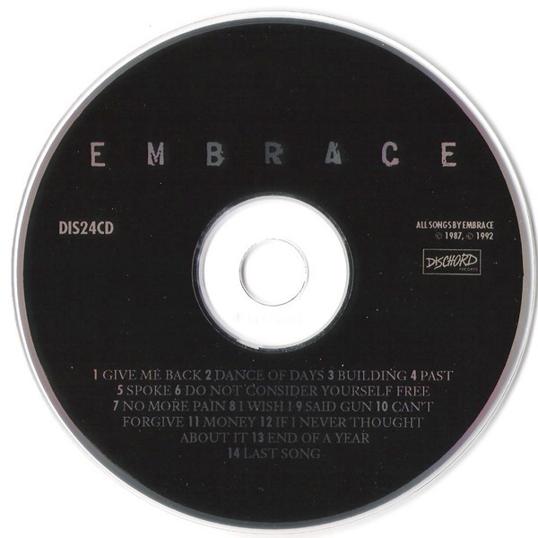 Embrace - Embrace | Dischord Records (DIS24CD) - 3