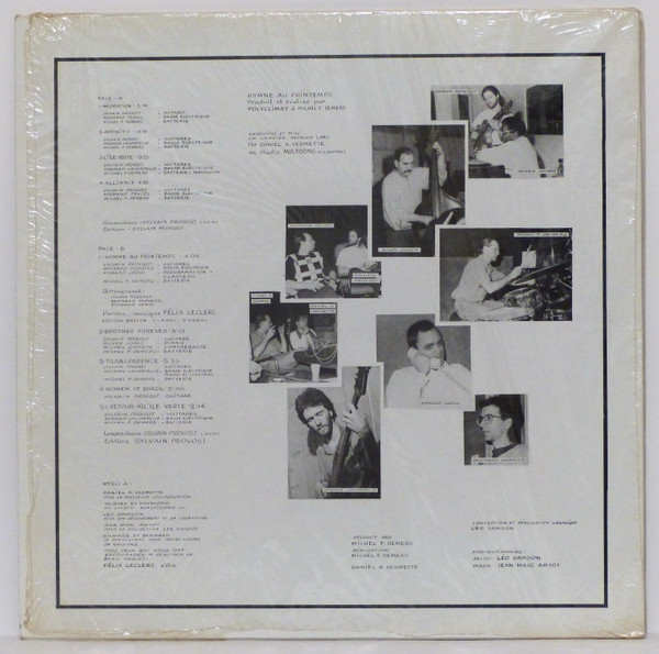 Sylvain Provost - Trio Sylvain Provost | Not On Label (TSP-1000) - 2