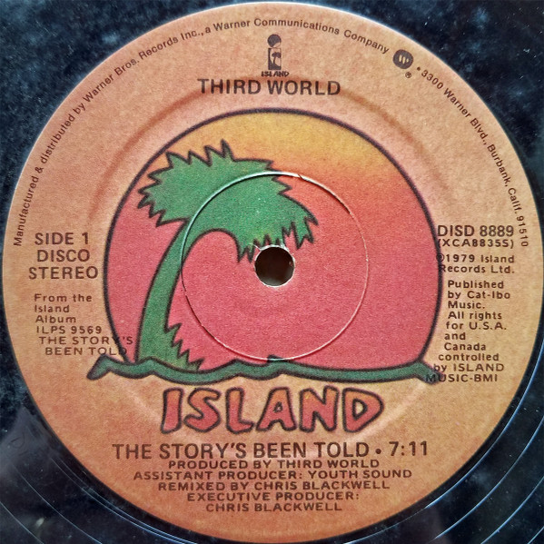 Third World - The Story's Been Told | Island Records (DISD 8889) - main