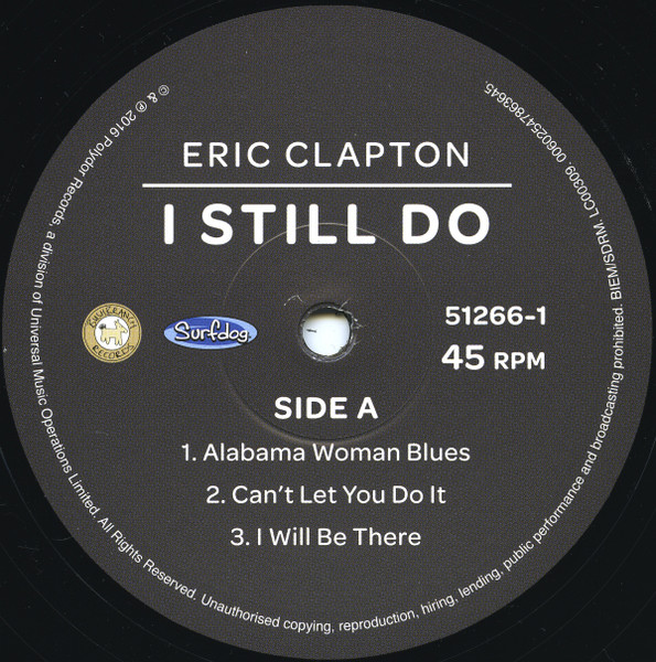 Eric Clapton - I Still Do | Bushbranch Records (51266-1) - 4 Eric Clapton - I Still Do | Bushbranch Records (51266-1) - 4