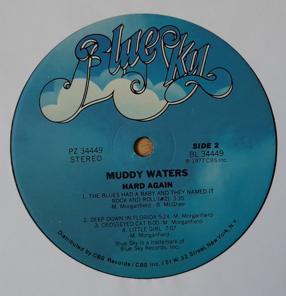 Muddy Waters - Hard Again | Blue Sky (PZ 34449) - 4 Muddy Waters - Hard Again | Blue Sky (PZ 34449) - 4