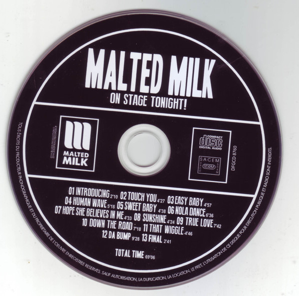 Malted Milk - On Stage Tonight! | DixieFrog (DFGCD 8760) - 3