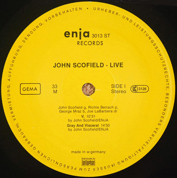 John Scofield - Live | Enja Records (3013) - 4 John Scofield - Live | Enja Records (3013) - 4