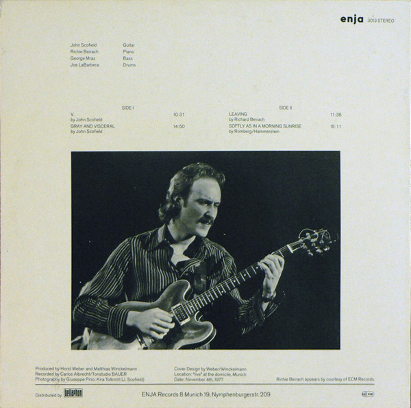 John Scofield - Live | Enja Records (3013) - 3 John Scofield - Live | Enja Records (3013) - 3