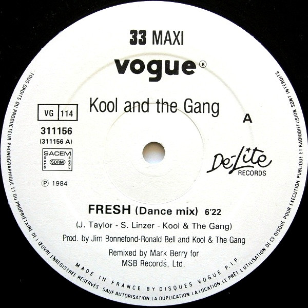 Kool & The Gang - Fresh (Dance Mix) | Vogue (311156) - 3 Kool & The Gang - Fresh (Dance Mix) | Vogue (311156) - 3