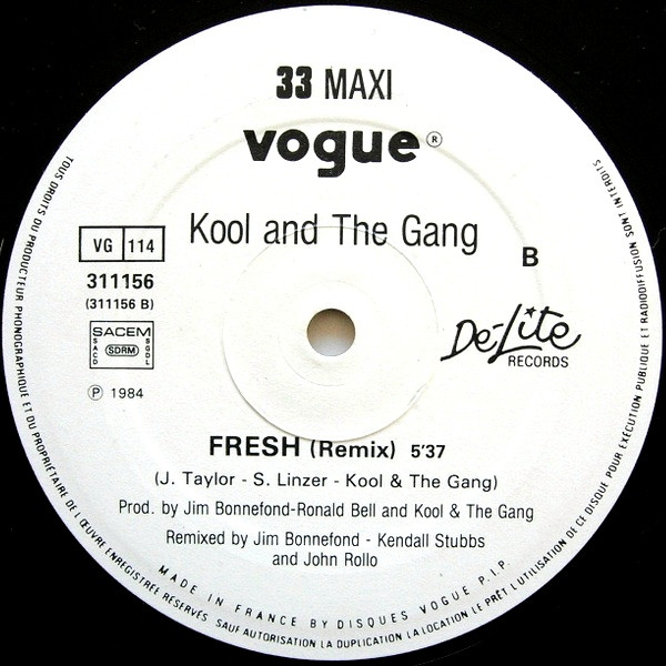 Kool & The Gang - Fresh (Dance Mix) | Vogue (311156) - 4 Kool & The Gang - Fresh (Dance Mix) | Vogue (311156) - 4