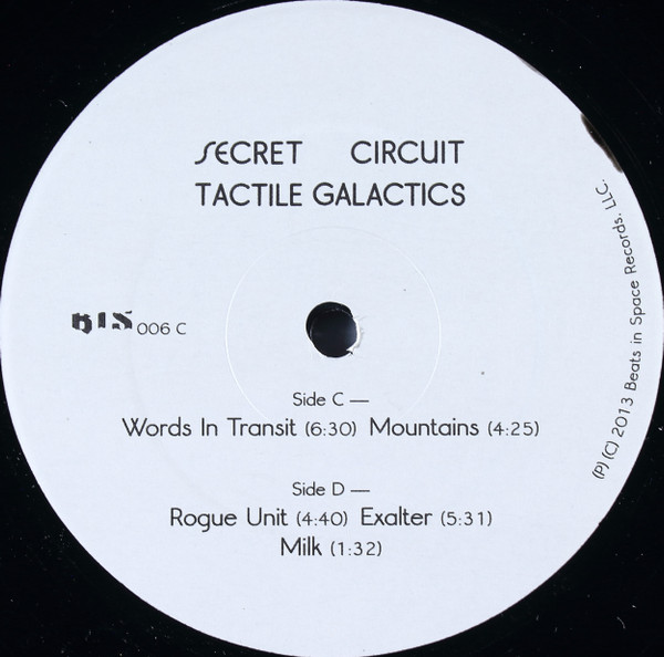 Secret Circuit - Tactile Galactics | Beats In Space Records (BIS006) - 2