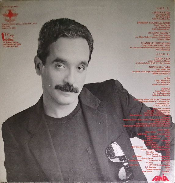 Willie Colón / Legal Alien - Top Secrets / Altos Secretos | Fania Records (JM-655) - 2 Willie Colón / Legal Alien - Top Secrets / Altos Secretos | Fania Records (JM-655) - 2