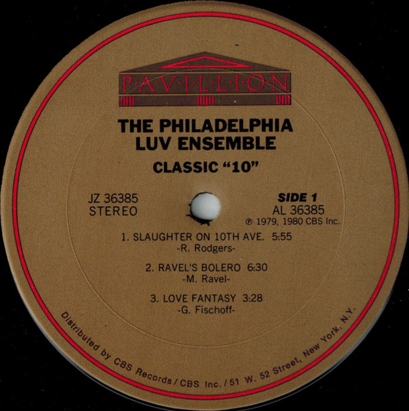 The Philadelphia Luv Ensemble - Classic "10" | Pavillion (NJZ 36385) - 3