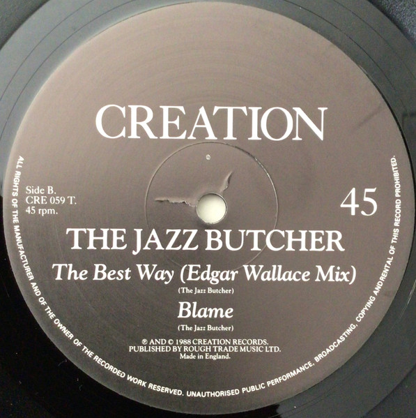 The Jazz Butcher - Spooky | Creation Records (CRE 059T) - 4