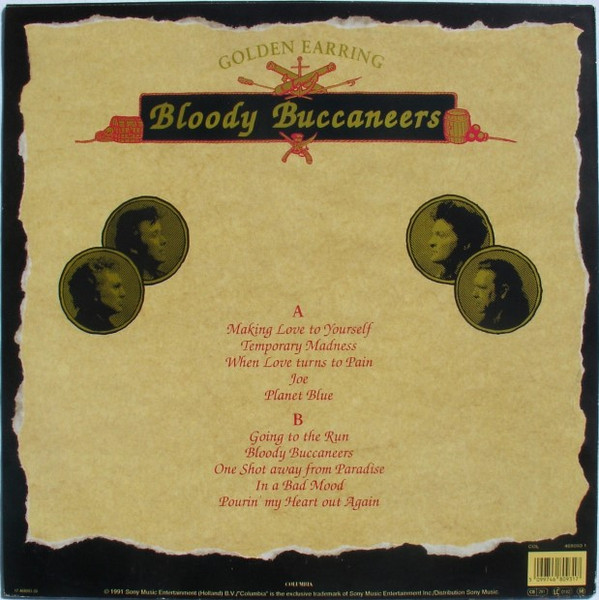 Golden Earring - Bloody Buccaneers | Columbia (468093 1) - 2