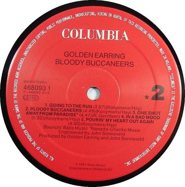 Golden Earring - Bloody Buccaneers | Columbia (468093 1) - 4