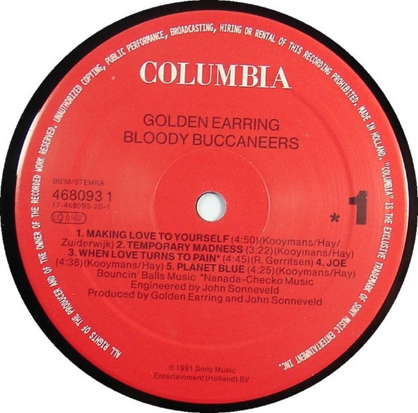 Golden Earring - Bloody Buccaneers | Columbia (468093 1) - 3