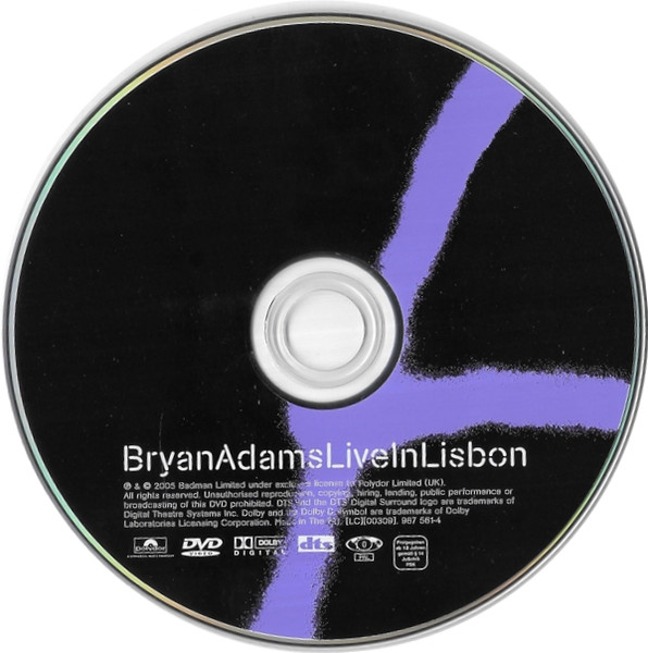 Bryan Adams - Live In Lisbon | Polydor (987 561-4) - 3