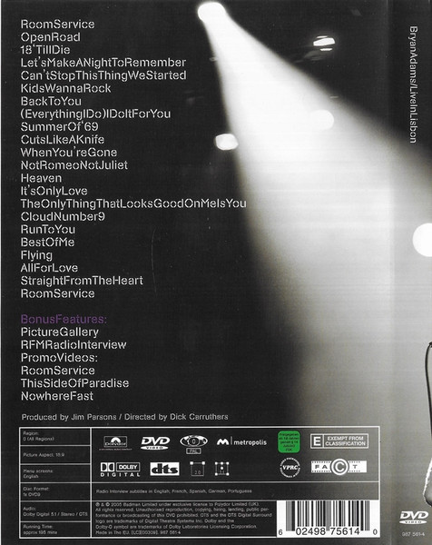 Bryan Adams - Live In Lisbon | Polydor (987 561-4) - 2
