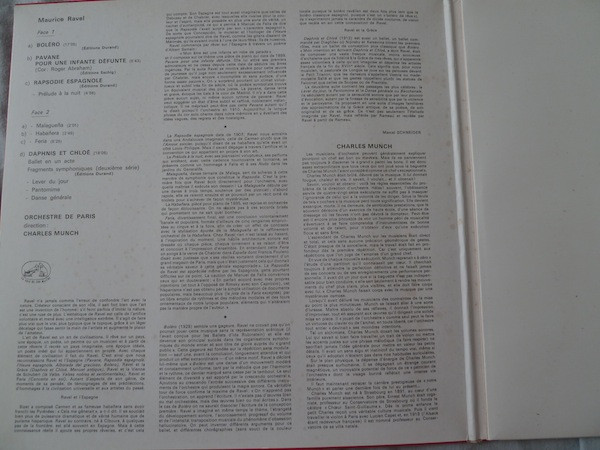 Maurice Ravel – Charles Munch , Orchestre De Paris - Bolero, Rapsodie Espagnole, Pavane Pour Une Infante Défunte, Daphnis Et Chloé, Suite N° 2 | La Voix De Son Maître (2C 069-10239) - 2 Maurice Ravel – Charles Munch , Orchestre De Paris - Bolero, Rapsodie Espagnole, Pavane Pour Une Infante Défunte, Daphnis Et Chloé, Suite N° 2 | La Voix De Son Maître (2C 069-10239) - 2